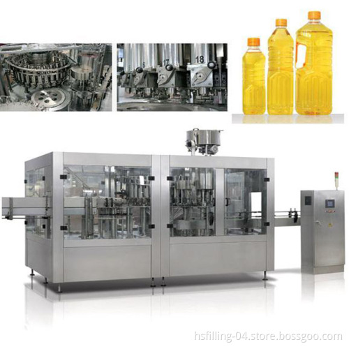 Automatic Monoblock Ediblbe Oil Filling Machine